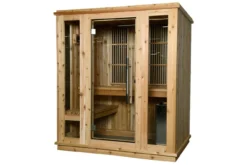 Almost Heaven Auburn 2-3 Person Indoor Sauna (Respite Series - Hybrid Option)