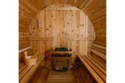 Almost Heaven Audra 2-4 Person Canopy Barrel Sauna