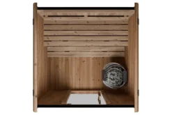 Almost Heaven Blackwater 1-2 Person Mini-Cube Sauna