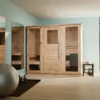 Almost Heaven Bridgeport 6-Person Indoor Sauna (Respite Series - Hybrid Option)