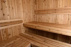 Almost Heaven Bridgeport 6-Person Indoor Sauna (Respite Series - Hybrid Option)