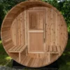 Almost Heaven Charleston 4-Person Canopy Barrel Sauna
