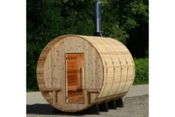 Almost Heaven Grandview 4-6 Person Canopy Barrel Sauna
