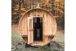 Almost Heaven Grandview 4-6 Person Canopy Barrel Sauna