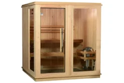 Almost Heaven Grayson 4-Person Indoor Sauna (Respite Series - Hybrid Option)