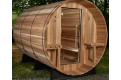 Almost Heaven Huntington 4-6 Person Canopy Barrel Sauna