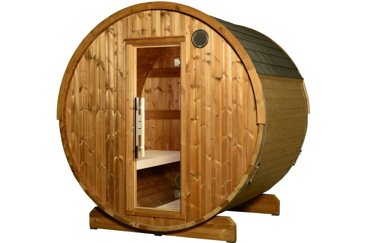 Almost Heaven Kuuma 4-6 Person Classic Barrel Sauna (Heritage Collection)