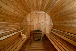 Almost Heaven Lewisburg 6-8 Person Classic Barrel Sauna