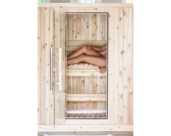 Almost Heaven Madison 2-3 Person Hybrid Indoor Sauna (Respite Series - Hybrid Option)