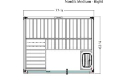 Almost Heaven Nordik Indoor Sauna (Heritage Collection)