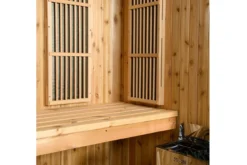 Almost Heaven Oasis 4-Person Indoor Sauna (Vision Series - Hybrid Option)