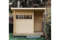 Almost Heaven 3-6 Person Timberline Outdoor Sauna (Heritage Collection)