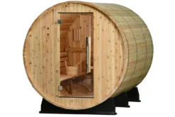 Almost Heaven Princeton 6-Person Classic Barrel Sauna