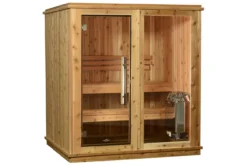 Almost Heaven Rainelle 4-Person Indoor Sauna (Respite Series - Hybrid Option)