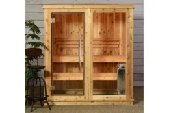 Almost Heaven Rainelle 4-Person Indoor Sauna (Respite Series - Hybrid Option)