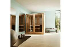 Almost Heaven Rainelle 4-Person Indoor Sauna (Respite Series - Hybrid Option)