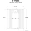 Almost Heaven Seneca 6-Person Classic Barrel Sauna