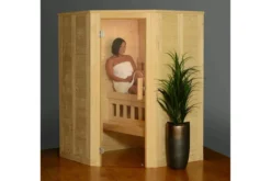 Almost Heaven Sutton 2-person Indoor Corner Sauna (Element Series)