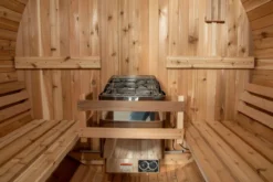 Almost Heaven Watoga 4-Person Barrel Sauna