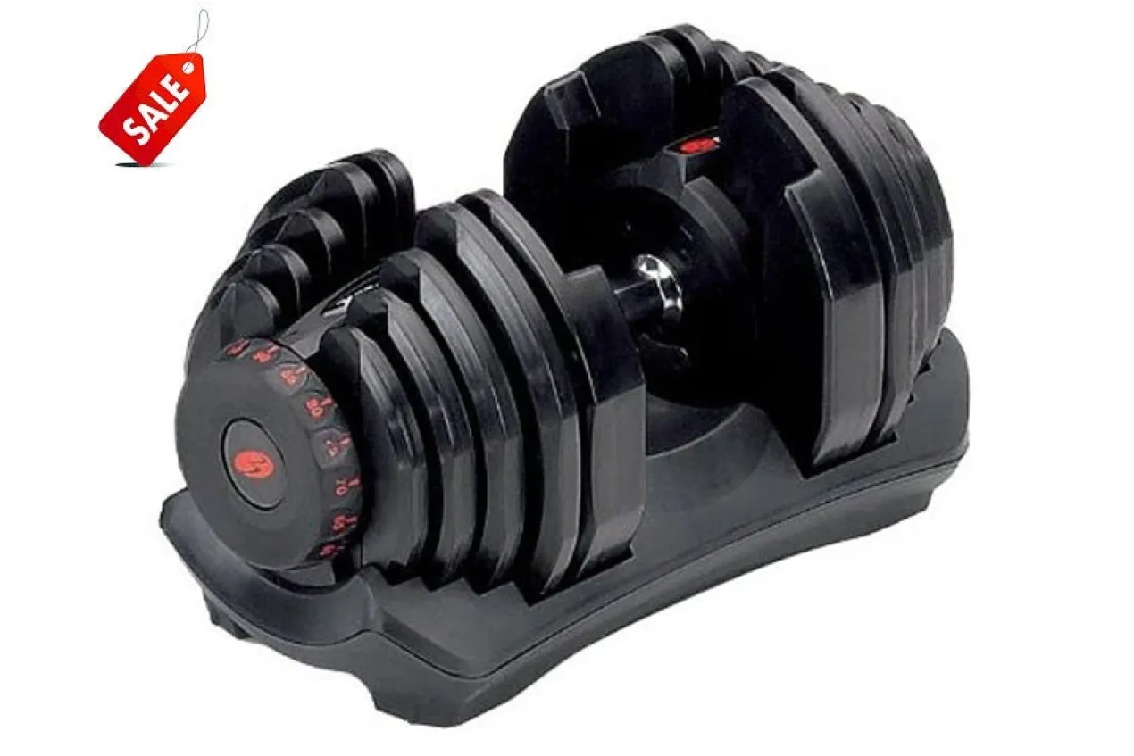 Bowflex SelectTech Adjustable Dumbbells (10-90lbs)