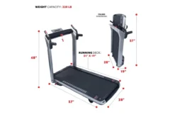 California Fitness Malibu 7 Folding Treadmill (🧨JULY 4th SALE)