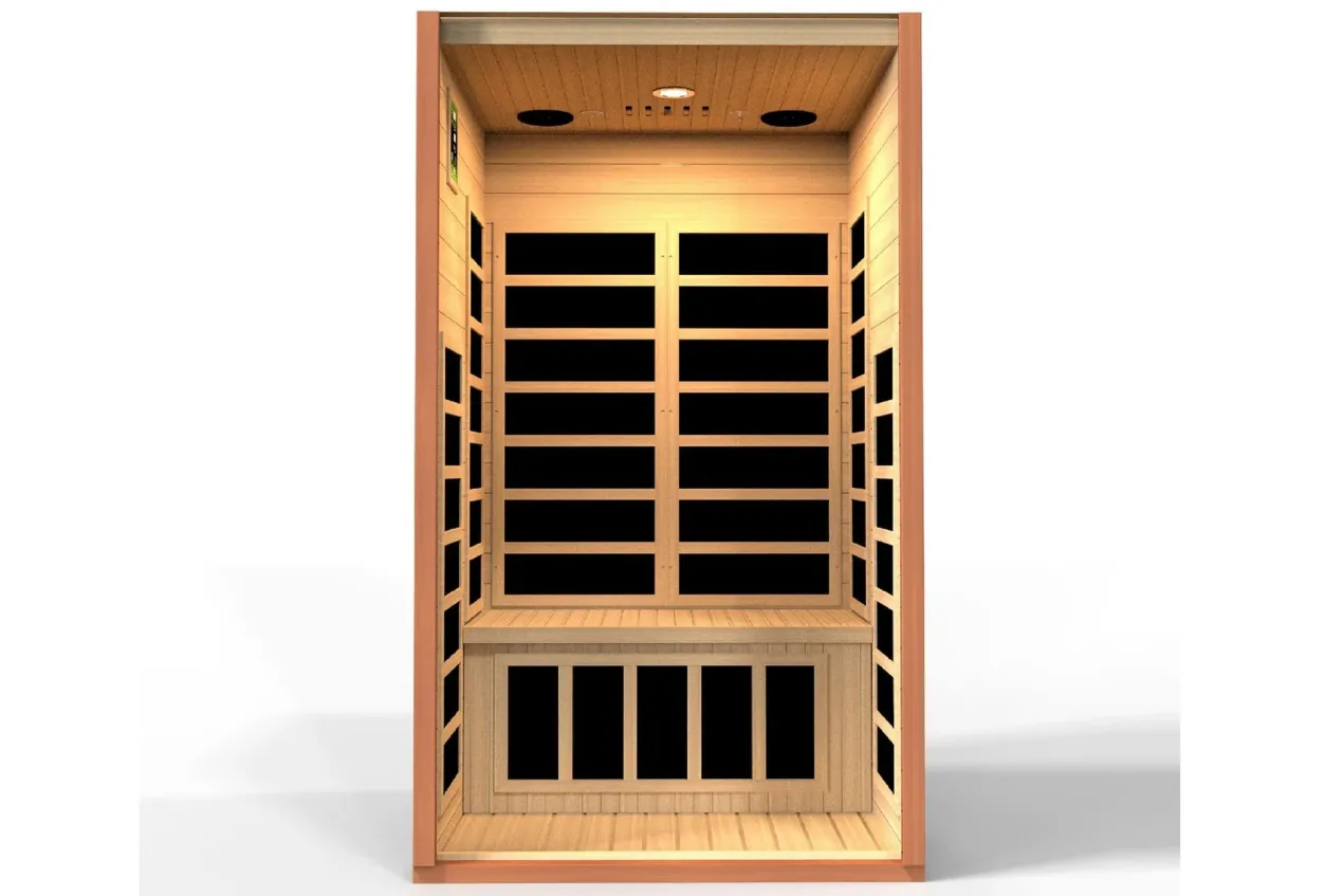 Dynamic "Avila Elite" 1-2 Person Ultra Low EMF FAR Infrared Sauna (🧨JULY 4th SALE)
