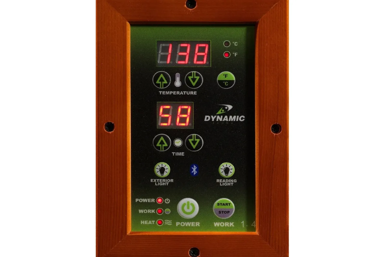 Dynamic "Barcelona Elite" Ultra Low EMF Far Infrared Sauna (🧨JULY 4th SALE)
