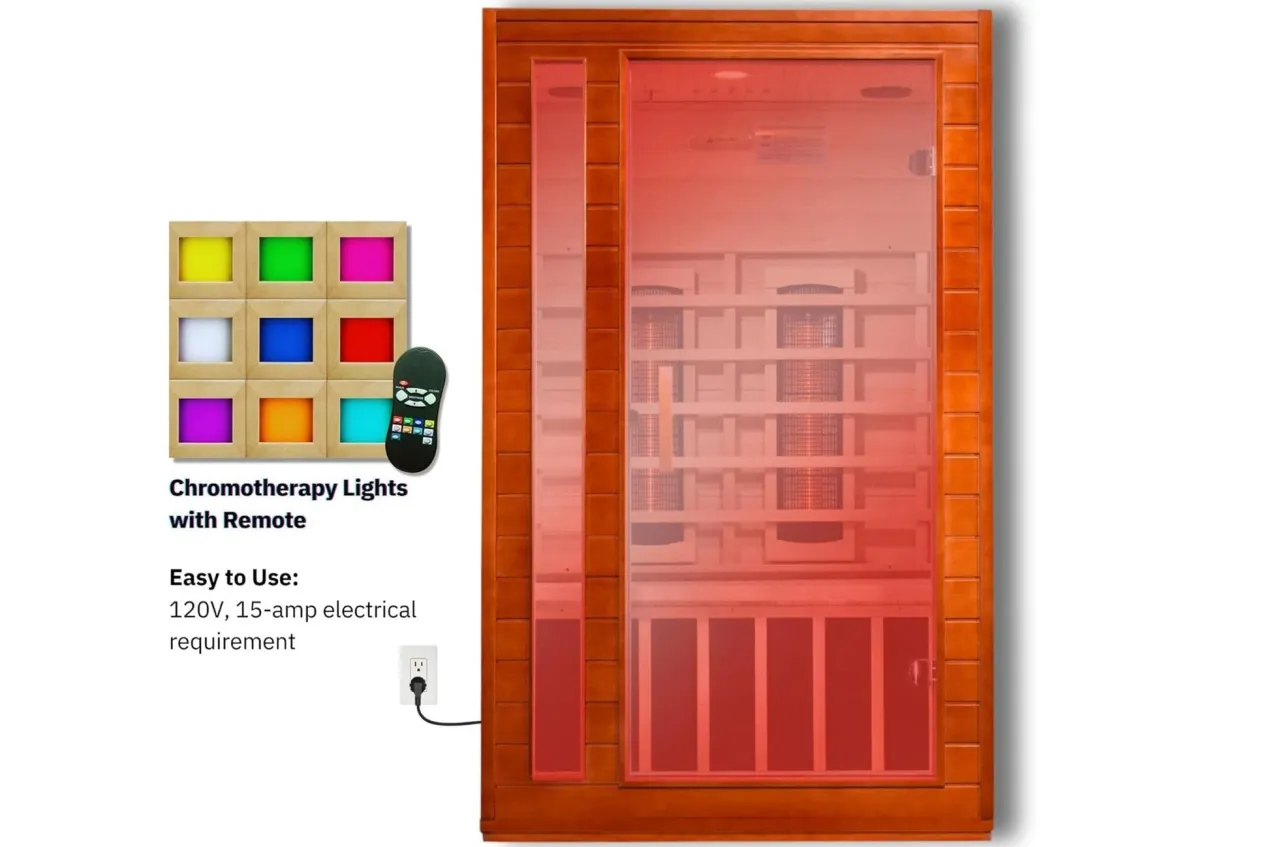 Dynamic "Cardoba" 2-Person FAR Infrared Full Spectrum Sauna (🧨JULY 4th SALE)