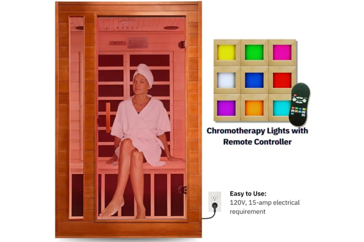 Dynamic "Cardoba" 2-Person FAR Infrared Full Spectrum Sauna (🧨JULY 4th SALE)