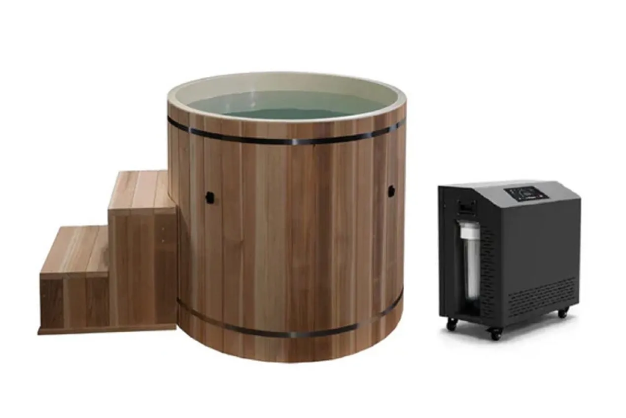 Dynamic Cold Therapy Pacific Cedar Barrel Cold Plunge