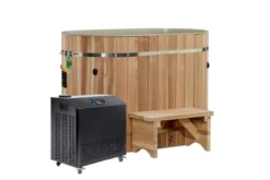 Dynamic Cold Therapy Pacific Cedar Barrel Cold Plunge (Oval) (🧨JULY 4th SALE)