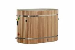 Dynamic Cold Therapy Pacific Cedar Barrel Cold Plunge (Oval) (🧨JULY 4th SALE)