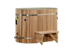 Dynamic Cold Therapy Pacific Cedar Barrel Cold Plunge (Oval) (🧨JULY 4th SALE)