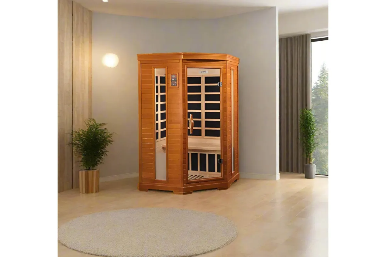 Dynamic "Heming Elite" 2-Person Ultra Low EMF Far Infrared Sauna (🧨JULY 4th SALE)