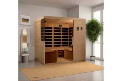 Dynamic "La Sagrada" 6 Person Indoor Ultra Low EMF FAR Infrared Sauna