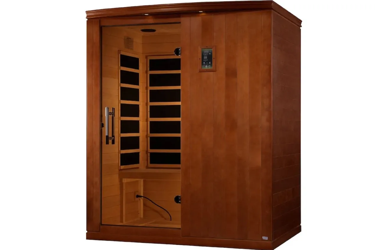 Dynamic "Madrid Elite" 3-Person Ultra Low EMF FAR Infrared Sauna (🧨JULY 4th SALE)