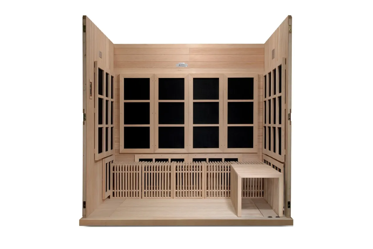 Dynamic NEW 2026 "Catalonia Elite" 8-Person Ultra Low EMF FAR Infrared Sauna (Wheelchair Accessible)
