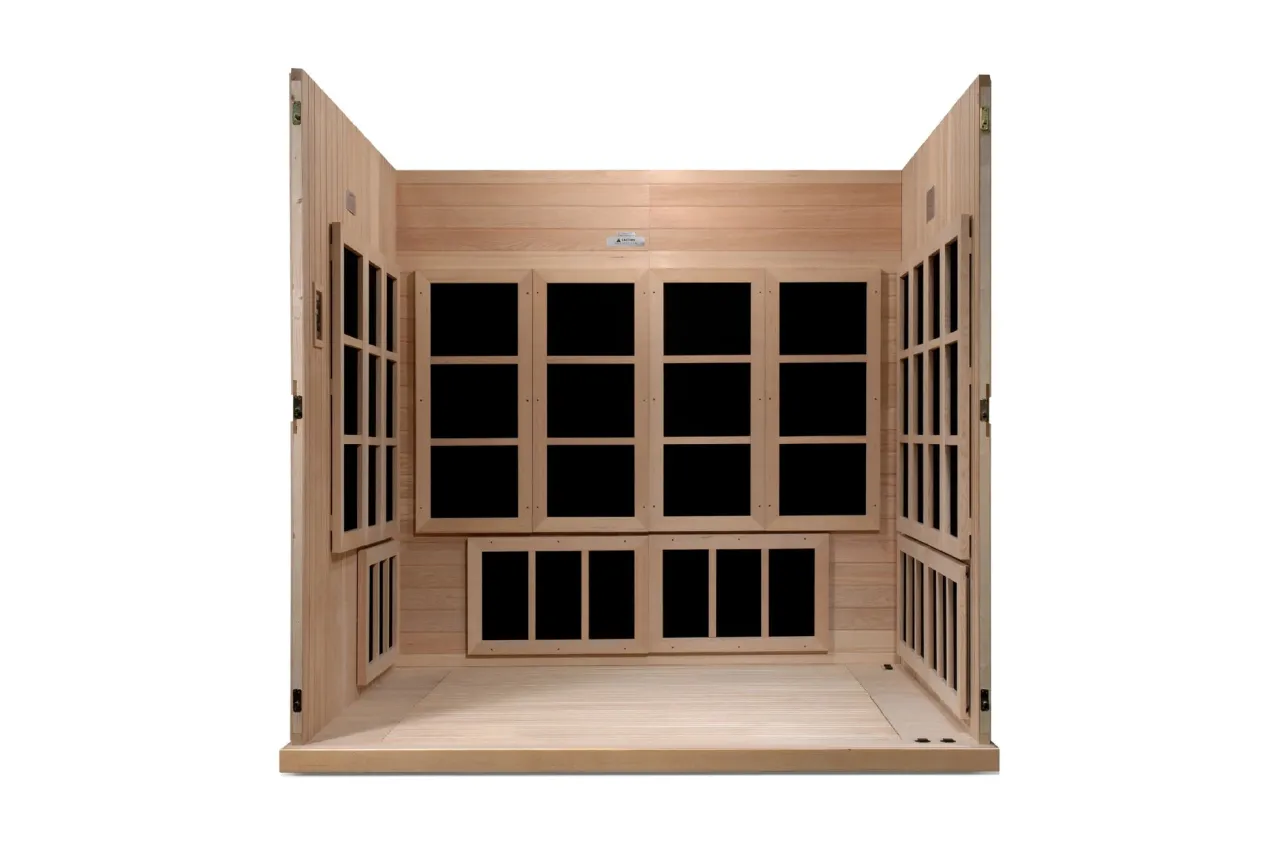 Dynamic NEW 2026 "Catalonia Elite" 8-Person Ultra Low EMF FAR Infrared Sauna (Wheelchair Accessible)