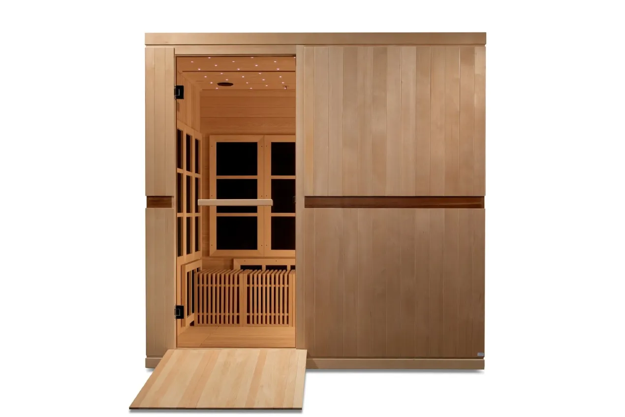 Dynamic NEW 2026 "Catalonia Elite" 8-Person Ultra Low EMF FAR Infrared Sauna (Wheelchair Accessible)