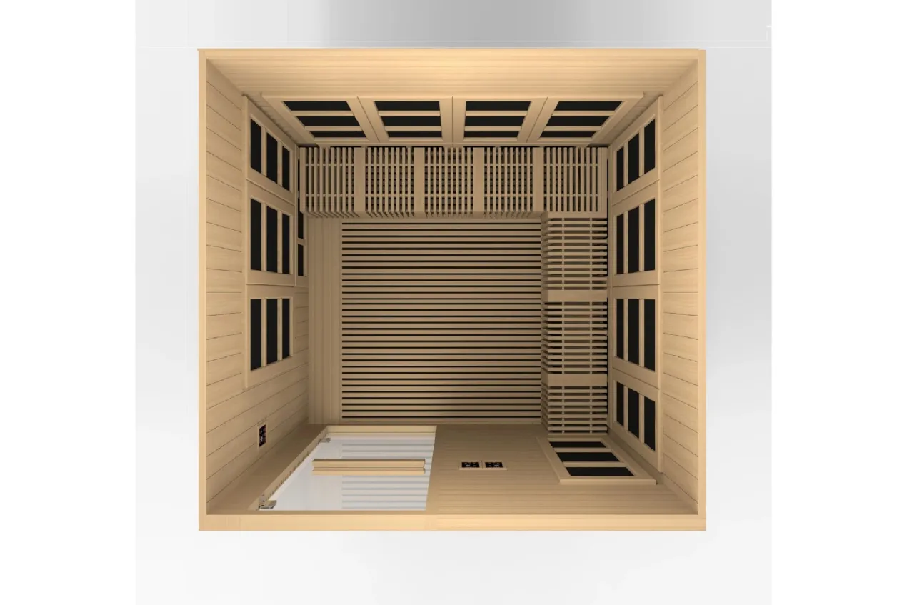 Dynamic NEW 2026 "Catalonia Elite" 8-Person Ultra Low EMF FAR Infrared Sauna (Wheelchair Accessible)