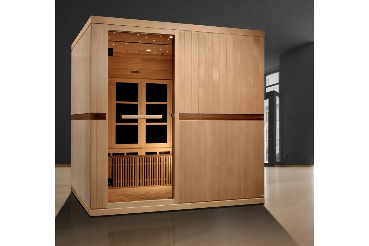 Dynamic NEW 2026 "Catalonia Elite" 8-Person Ultra Low EMF FAR Infrared Sauna (Wheelchair Accessible)
