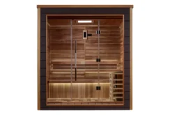 Golden Designs "Drammen" 3-Person Outdoor/Indoor Traditional Sauna
