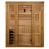 Golden Designs "Engelberg" 6-Person Traditional Steam Sauna (w/ Pacific Clear Cedar)
