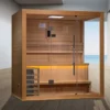 Golden Designs "Forssa Edition" 3-4 Person Outdoor/Indoor Traditional Sauna