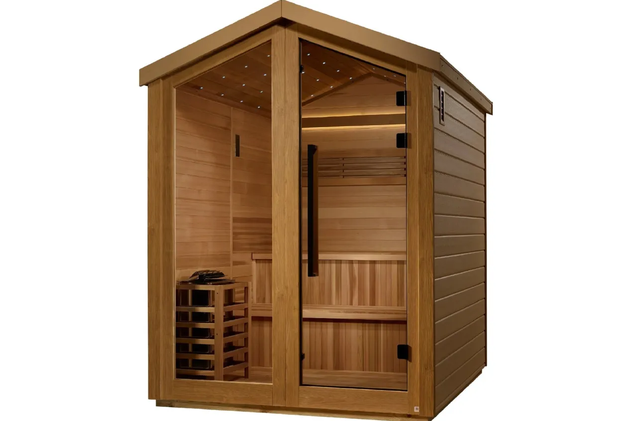 Golden Designs "Kaarina" 6-Person Outdoor Traditional Sauna