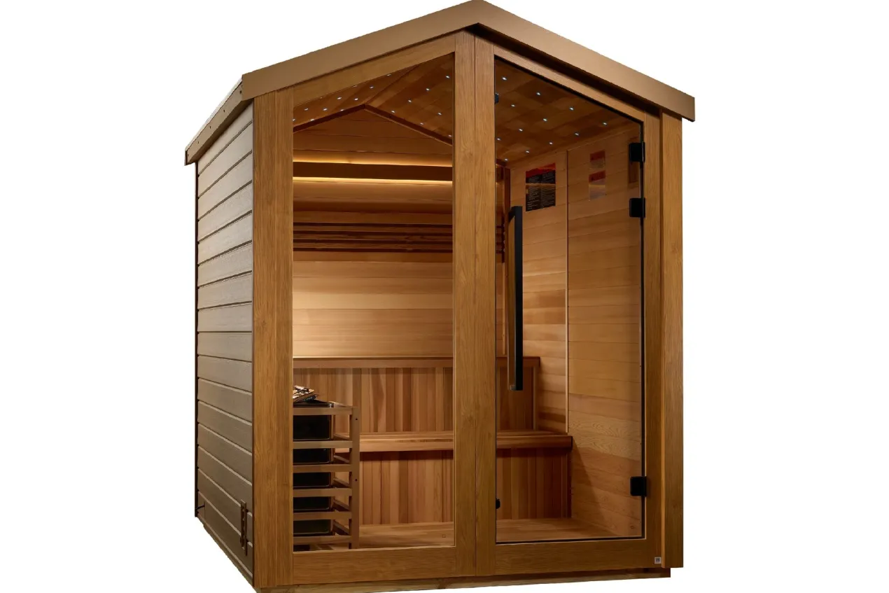 Golden Designs "Kaarina" 6-Person Outdoor Traditional Sauna