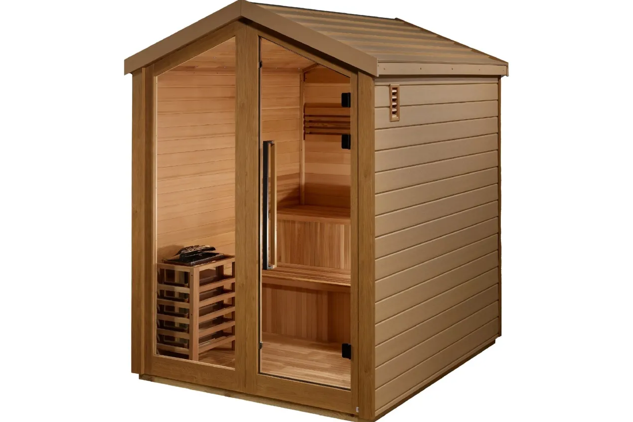 Golden Designs "Kaarina" 6-Person Outdoor Traditional Sauna