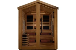 Golden Designs "Kaskinen" 6-Person Hybrid Full Spectrum Outdoor Sauna