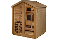 Golden Designs "Loviisa" 3 Person Hybrid Full Spectrum Outdoor Sauna