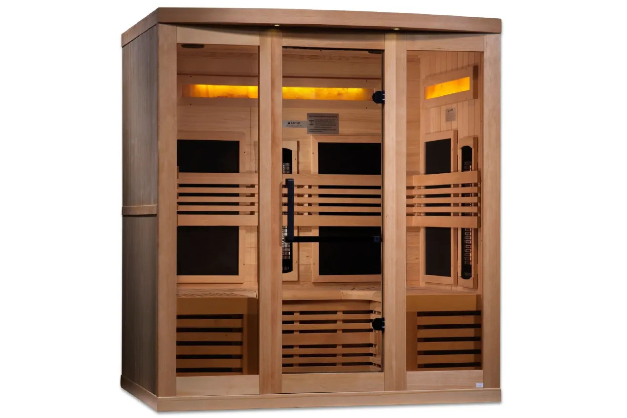 Golden Designs NEW 2026 "Reserve Edition" 6-Person Full Spectrum (w/ Himalayan Salt Bar)